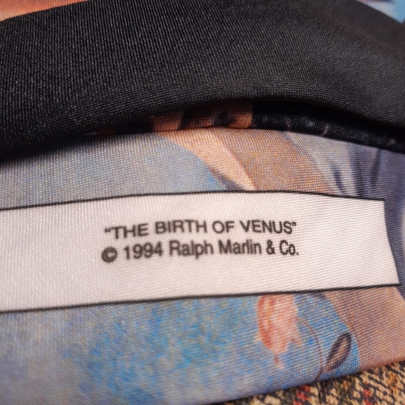 Vintage polyester Tie made in USA - Picture 2 of 6